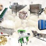 1000KG garlic peeling production line